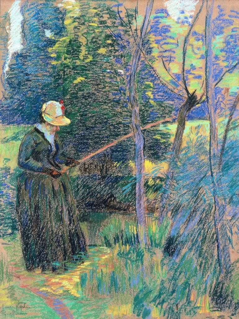 Madame Guillaumin pesca, c.1894